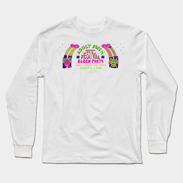 philly block party 2022 Long Sleeve T-Shirt by Olympussure